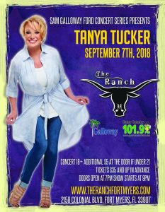 Tanya Tucker @ The Ranch Concert Hall & Saloon