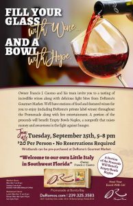DeRomo's Fall Wine Showcase @ DeRomo's Gourmet Market & Restaurant
