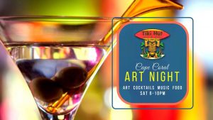 Art Night @ Tiki Hut Bar & Grill at Dolphin Key