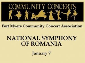 Community Concert: National Symphony of Romania @ Barbara B Mann