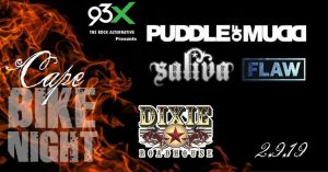 Puddle Of Mudd, Saliva and Flaw Live in Cape Coral @ Dixie Roadhouse