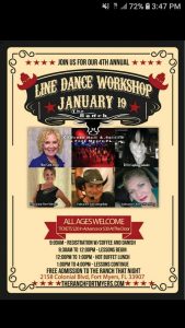 4th Annual Line Dance Workshop @ The Ranch Concert Hall & Saloon