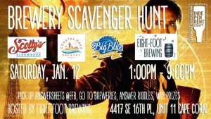 Brewery Scavenger Hunt @ Eight-Foot Brewing