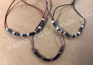 Morse Code Bracelets @ Karma & Coconuts