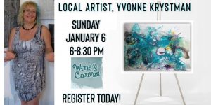 Happiness ~ Wine & Paint Party @ Wine and Canvas Fort Myers/Naples