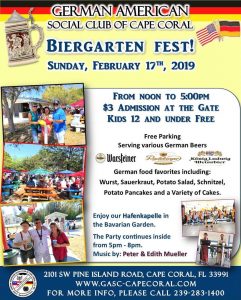 Biergarten Fest @ German American Social Club