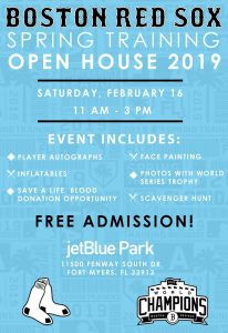 Red Sox Spring Training Open House @  JetBlue Park at Fenway South