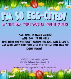 I'm So Egg-Cited @ William Austen Youth Center