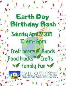 Earth Day Birthday Bash @ Calusa Nature Center & Planetarium