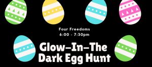 Glow In The Dark Egg Hunt @ Four Freedoms Park