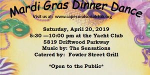 Mardi Gras Dinner Dance @ Cape Coral Yacht Club