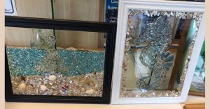 Shells, Smashed Glass & Resin Art @ Karma & Coconuts