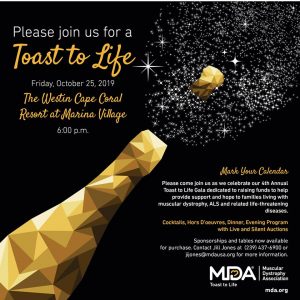 MDA 2019 Toast to Life Gala @ The Westin Cape Coral Resort at Marina Village