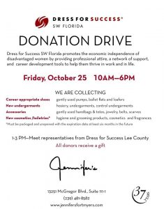 Dress for Success Donation Drive @ Jennifer's
