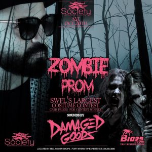 Swfl's Largest Costume Contest - Zombie Prom @ Society Restaurant & Lounge