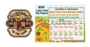 Scarecrows in the Park! At the Lakes Park Fall Festival @ Lakes Park