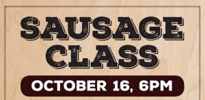 Sausage-Making Class + Cocktails @ The Standard