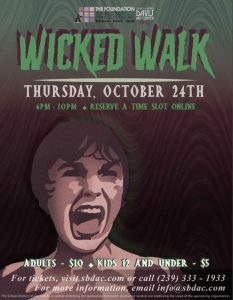 2nd Annual Wicked Walk @ The Sidney & Berne Davis Art Center