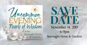 Uncommon Evening 2019 @ The Burroughs Home And Gardens