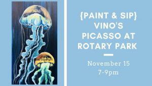 Shining Jellyfish with Vino's Picasso @ Rotary Park