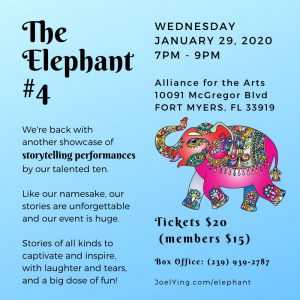 The Elephant 4: Storytelling Performance Showcase @ Alliance for the Arts