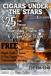 Cigars Under The Stars @ Edison Restaurant