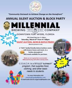 COACH annual silent auction and block party