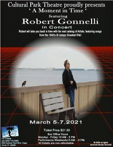A Moment in Time featuring Robert Gonnelli @ Cultural Park Theatre