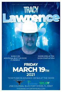 Tracy Lawrence - Sam Galloway Ford Concert Series @ The Ranch Concert Hall & Saloon